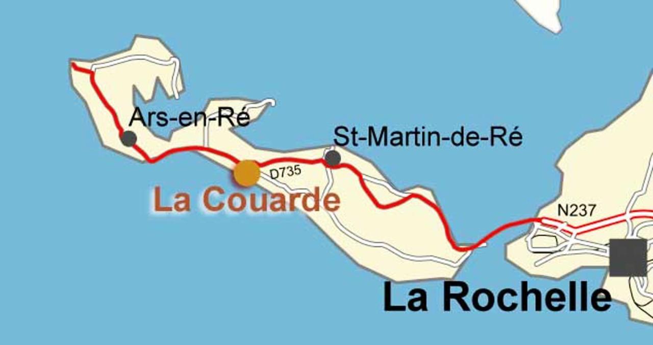 Petite Maison Charmante A La Couarde-Sur-Mer Avec Jardin Cloture Luaran gambar